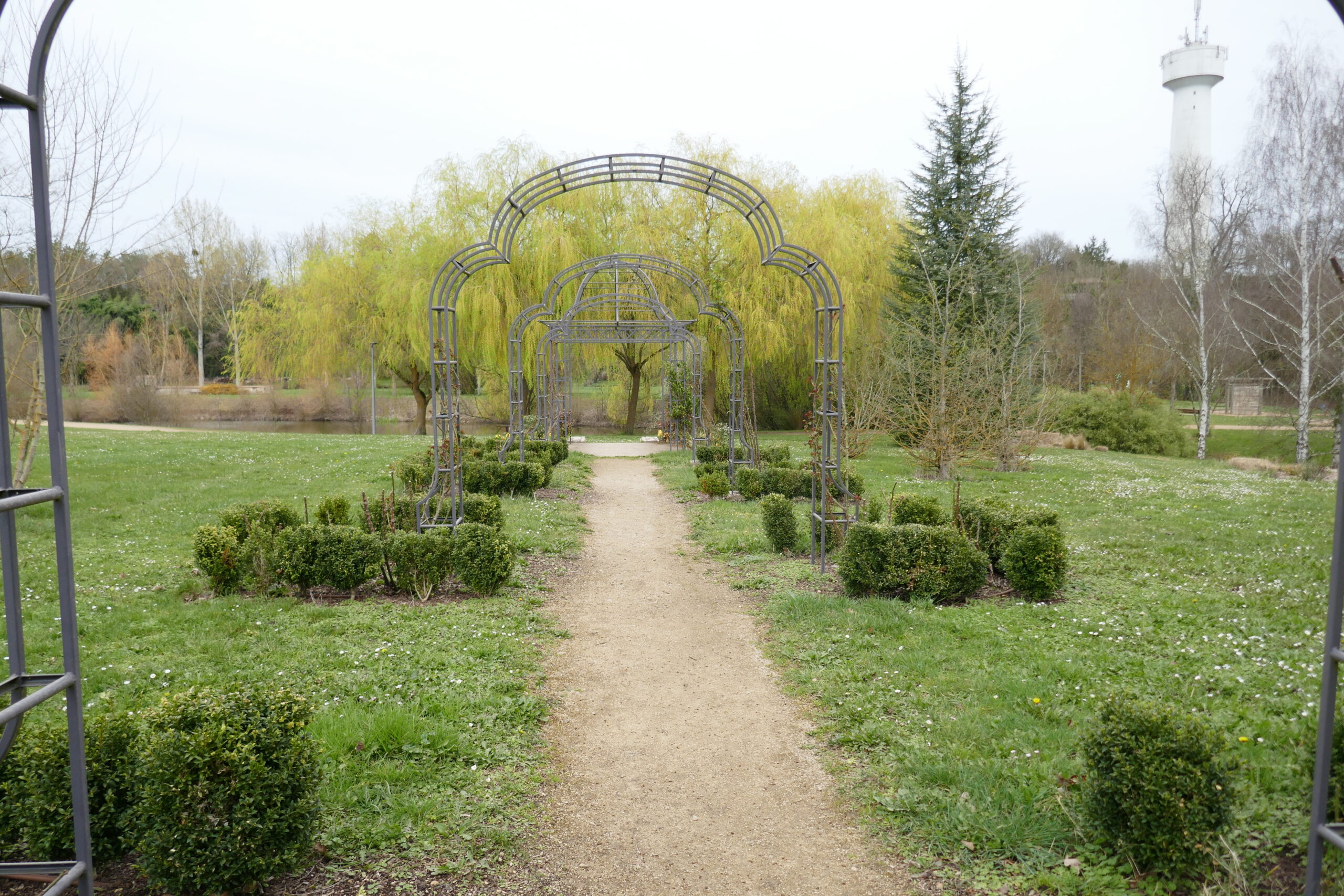 roseraie parc de la gorande