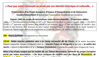 Flyer V2 Vouillé Mer. 25 juin Rencontres aut. Xe Milliaire (GP Mai 2025) - Copie