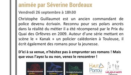 Rappel Rencontre Christophe Guillaumot