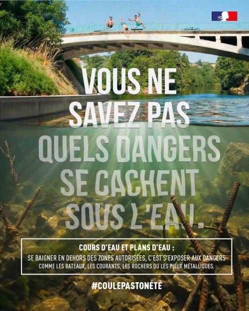 danger baignade interdite